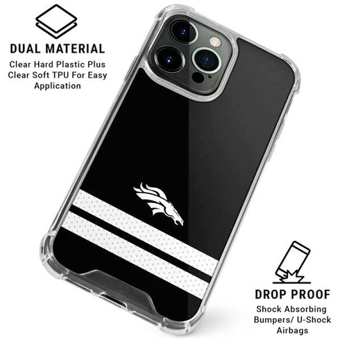 NFL Denver Broncos Shutout iPhone 16 Pro Max Clear Case