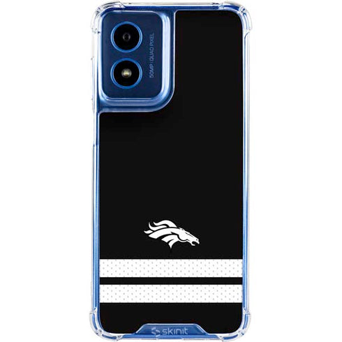 NFL Denver Broncos Shutout Moto G 5G (2024) Clear Case