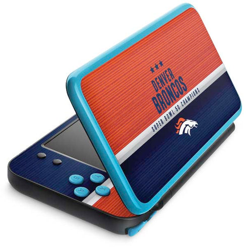 NFL Denver Broncos Super Bowl 50 Champions Nintendo Skins