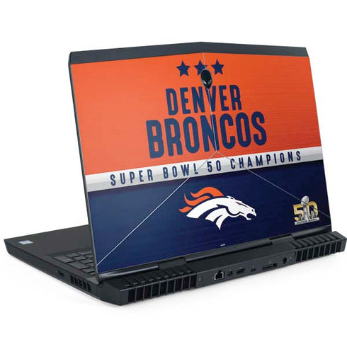 NFL Denver Broncos Super Bowl 50 Champions Dell Alienware Skin