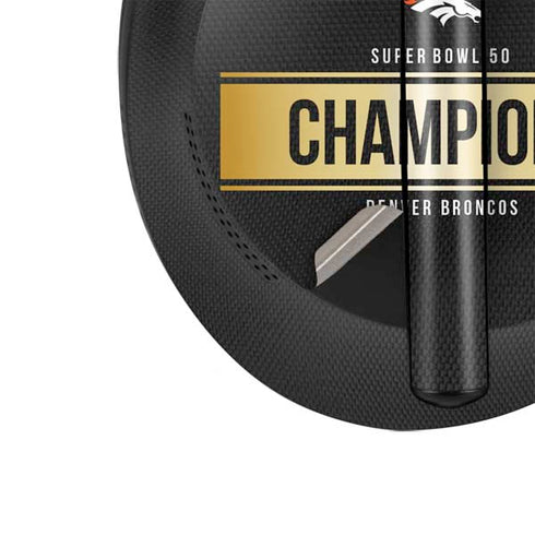 NFL Denver Broncos Super Bowl 50 Champions Black Bose Noise Cancelling Headphones 700 Skin