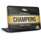 NFL Denver Broncos Super Bowl 50 Champions Black HP Chromebook Skin