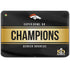 NFL Denver Broncos Super Bowl 50 Champions Black HP Chromebook Skin