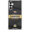 NFL Denver Broncos Super Bowl 50 Champions Black Galaxy A16 5G Clear Case