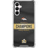 NFL Denver Broncos Super Bowl 50 Champions Black Galaxy A16 5G Clear Case