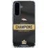 NFL Denver Broncos Super Bowl 50 Champions Black Galaxy A36 5G Clear Case