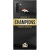NFL Denver Broncos Super Bowl 50 Champions Black Galaxy Note 10 Plus Skin