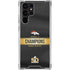 NFL Denver Broncos Super Bowl 50 Champions Black Galaxy S23 Ultra Clear Case