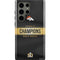 NFL Denver Broncos Super Bowl 50 Champions Black Galaxy S23 Ultra Pro Case