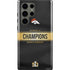 NFL Denver Broncos Super Bowl 50 Champions Black Galaxy S23 Ultra Pro Case