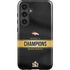 NFL Denver Broncos Super Bowl 50 Champions Black Galaxy S25 Impact Case