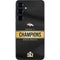 NFL Denver Broncos Super Bowl 50 Champions Black Galaxy S25 Plus Skin