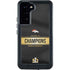 NFL Denver Broncos Super Bowl 50 Champions Black Galaxy S24 Plus Waterproof Case