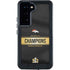 NFL Denver Broncos Super Bowl 50 Champions Black Galaxy S24 Waterproof Case