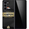 NFL Denver Broncos Super Bowl 50 Champions Black Galaxy Z Fold5 5G Skin