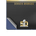 NFL Denver Broncos Super Bowl 50 Champions Black Galaxy Z Fold6 Skin