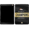 NFL Denver Broncos Super Bowl 50 Champions Black iPad Skins