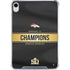 NFL Denver Broncos Super Bowl 50 Champions Black iPad 11th Gen (2025) Clear Case