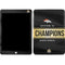 NFL Denver Broncos Super Bowl 50 Champions Black Apple iPad Skin