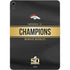 NFL Denver Broncos Super Bowl 50 Champions Black Apple iPad Air Skin