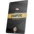 NFL Denver Broncos Super Bowl 50 Champions Black Apple iPad Air Skin