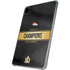 NFL Denver Broncos Super Bowl 50 Champions Black iPad Pro 11in (2024) Clear Case