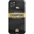 NFL Denver Broncos Super Bowl 50 Champions Black iPhone Cases