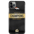 NFL Denver Broncos Super Bowl 50 Champions Black iPhone Cases