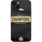 NFL Denver Broncos Super Bowl 50 Champions Black iPhone Skins