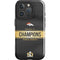 NFL Denver Broncos Super Bowl 50 Champions Black iPhone 16 Pro Impact Case