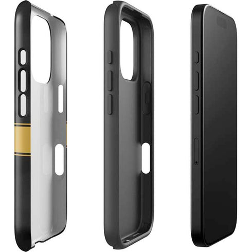 NFL Denver Broncos Super Bowl 50 Champions Black iPhone 16 Pro Impact Case