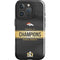 NFL Denver Broncos Super Bowl 50 Champions Black iPhone 16 Pro Max Impact Case