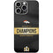 NFL Denver Broncos Super Bowl 50 Champions Black iPhone 16 Pro Max Skin