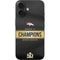 NFL Denver Broncos Super Bowl 50 Champions Black iPhone 16 Skin