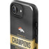 NFL Denver Broncos Super Bowl 50 Champions Black iPhone 16e Impact Case