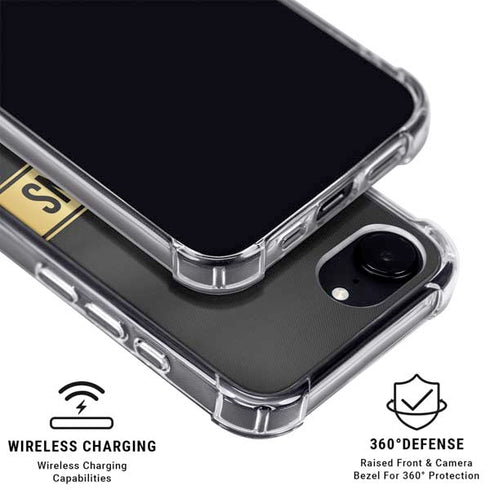 NFL Denver Broncos Super Bowl 50 Champions Black iPhone 16e MagSafe Case