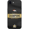 NFL Denver Broncos Super Bowl 50 Champions Black iPhone 16e Skin