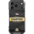 NFL Denver Broncos Super Bowl 50 Champions Black iPhone 18 Pro Clear Case