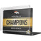 NFL Denver Broncos Super Bowl 50 Champions Black MacBook Pro 14in (2021-24) Case plus Skin