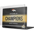 NFL Denver Broncos Super Bowl 50 Champions Black MacBook Pro 14in (2021-24) Case plus Skin
