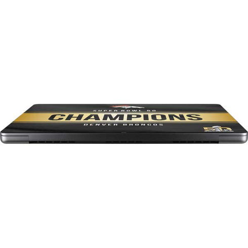 NFL Denver Broncos Super Bowl 50 Champions Black Apple MacBook Pro 14-inch Skin