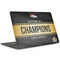NFL Denver Broncos Super Bowl 50 Champions Black MacBook Skins