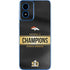 NFL Denver Broncos Super Bowl 50 Champions Black Moto G Play 4G (2024) Skin