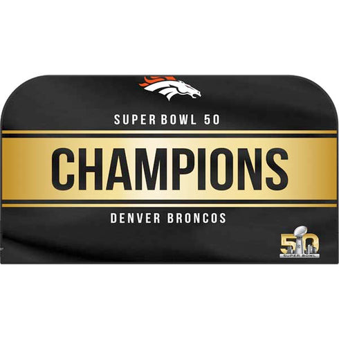 NFL Denver Broncos Super Bowl 50 Champions Black Nintendo Switch 2 (2025) with Joy-Con Skin