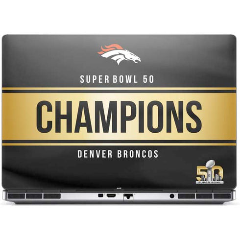 NFL Denver Broncos Super Bowl 50 Champions Black Dell Precision Skin