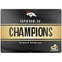 NFL Denver Broncos Super Bowl 50 Champions Black Surface Laptop 7 15in Skin