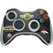 NFL Denver Broncos Super Bowl 50 Champions Black Xbox 360 Wireless Controller Skin