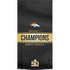 NFL Denver Broncos Super Bowl 50 Champions Black XBox Series X Digital Edition Console Skin
