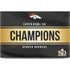 NFL Denver Broncos Super Bowl 50 Champions Black Dell XPS Skin