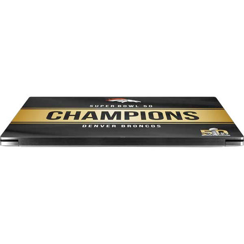 NFL Denver Broncos Super Bowl 50 Champions Black Dell XPS Skin
